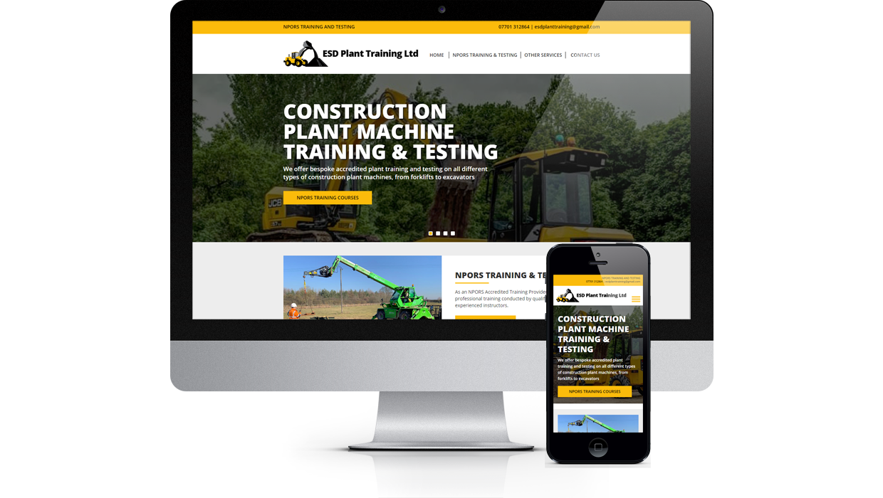 ESD Plant Training - Construction Plant Machine Training & Testing